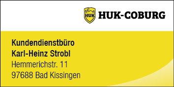 Kundendienstbro Kar-Heinz Strobl Bad Kissingen, HUK Coburg